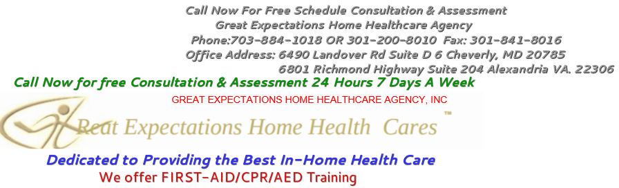 BEST AT-HOME IN-HOME HEALTH CARE AGENCY | ALEXANDRIA | CHEVERLY | MD | VA | DC